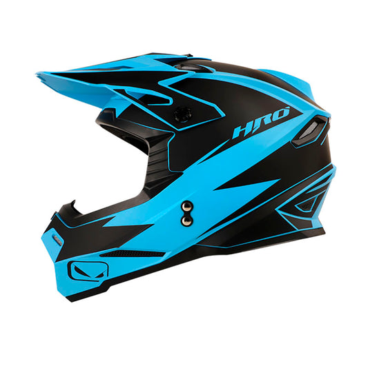 CASCO HRO HRO-MX03 SHOOTER MATE AZUL NEGRO