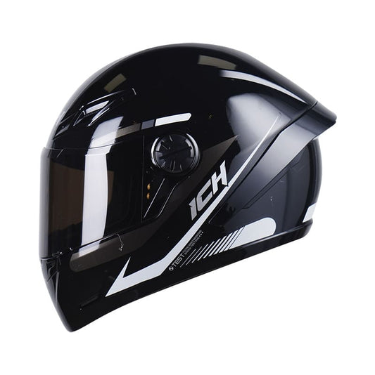 CASCO ICH-501SP MAGNO NEGRO GRIS VISOR HUMO