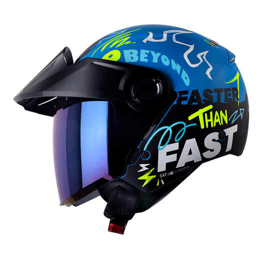 CASCO SHAFT SH-212 ROCK YOU MATE AZUL AZUL IRIDIUM