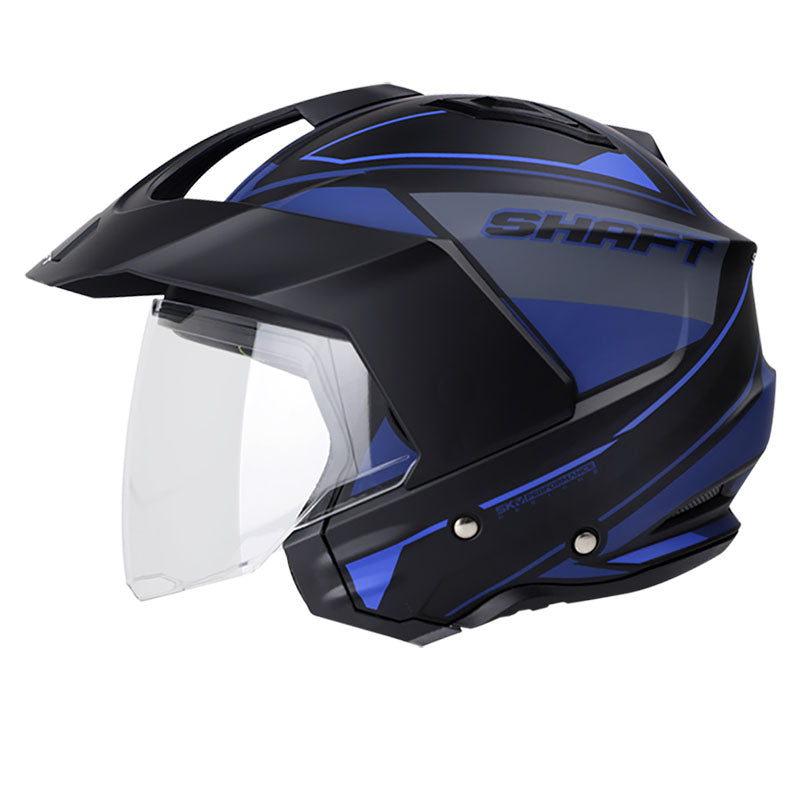 CASCO SHAFT SH-227 TAKEOVER MATE NEGRO AZUL NAVY