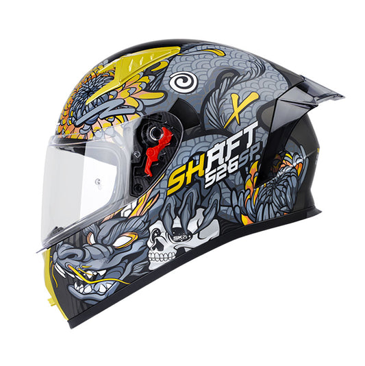 CASCO SHAFT SH-526SP DRAKON MATE NEGRO DORADO SM