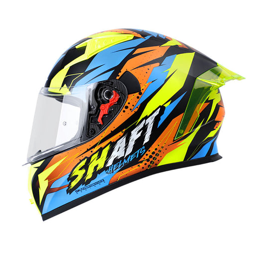 CASCO SHAFT SH-526SP SMASH MATE NEGRO AZUL AM