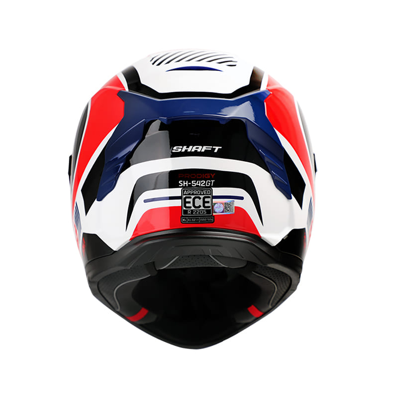 CASCO SHAFT SH-542GT PRODIGY BLANCO ROJO