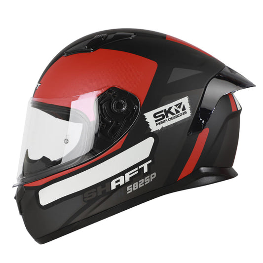 CASCO SHAFT SH-582SP LANCER MATE NEGRO ROJO