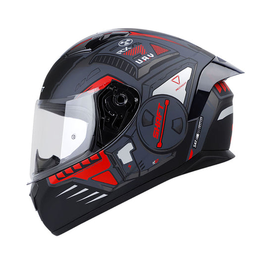 CASCO SHAFT SH-582SP RX78 MATE GRIS ROJO