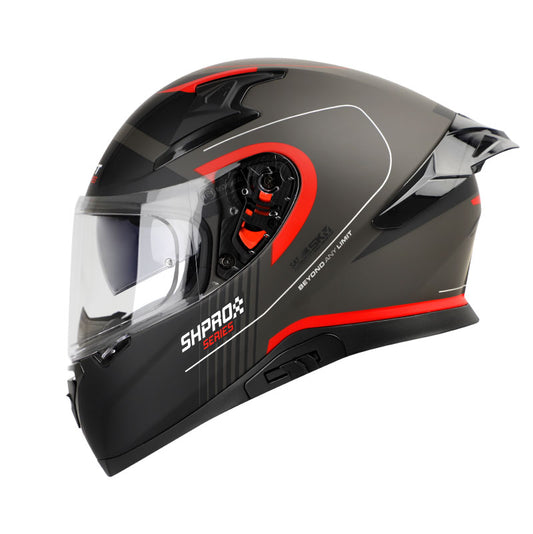 CASCO SHAFT SH-612DV PRO GO MATE NEGRO ROJO