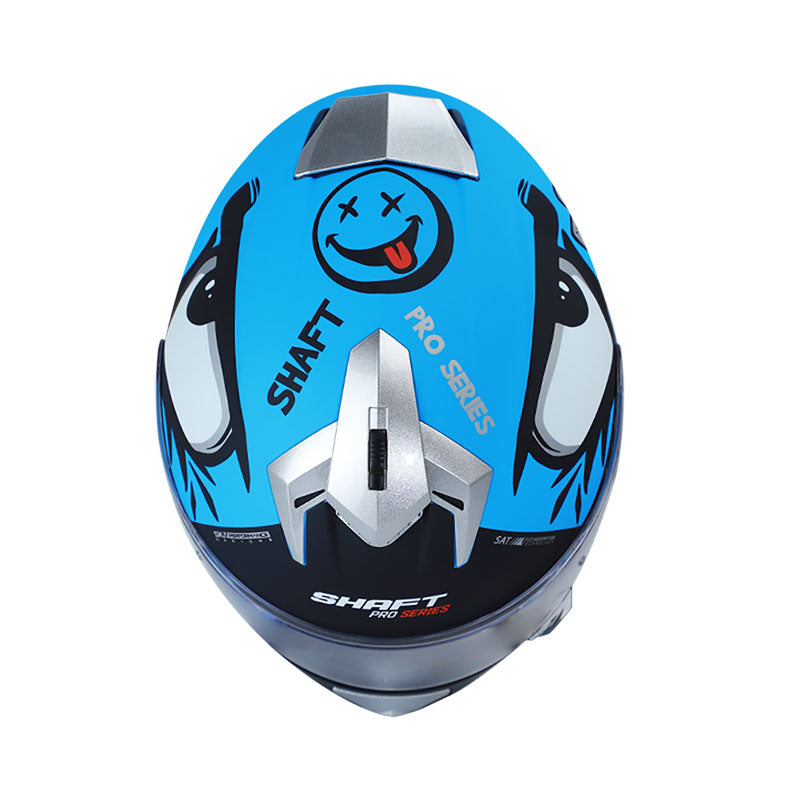 CASCO SHAFT SH-610DV PRO SMILEX MATE AZUL GRIS