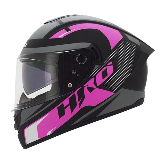 CASCO HRO HRO-518DV STROBER MATE NEGRO FUCSIA NEON