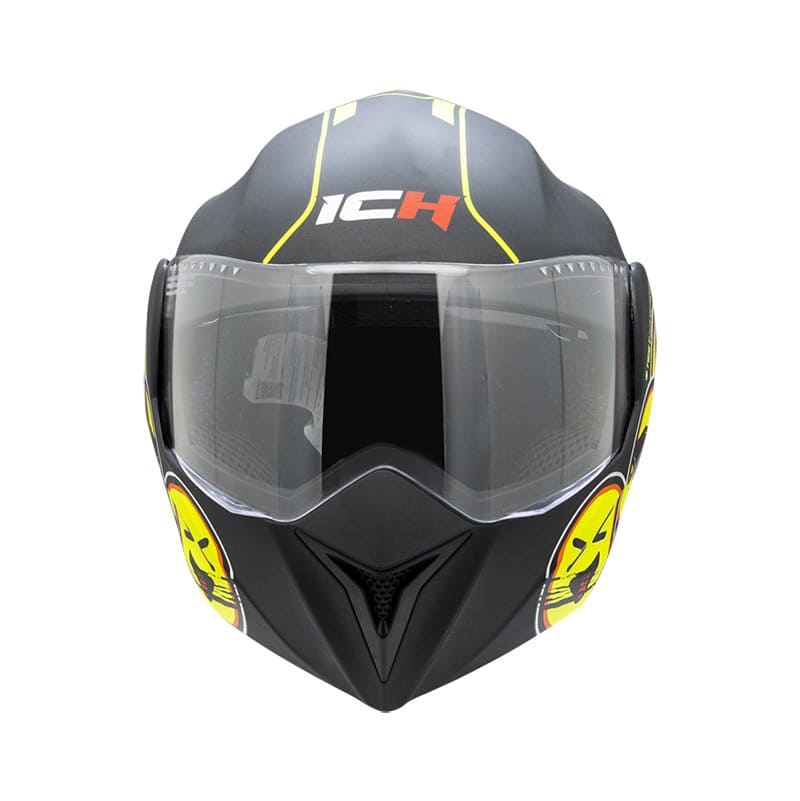 CASCO ICH ICH-3110S EMOJI MATE NEGRO COLORFULL