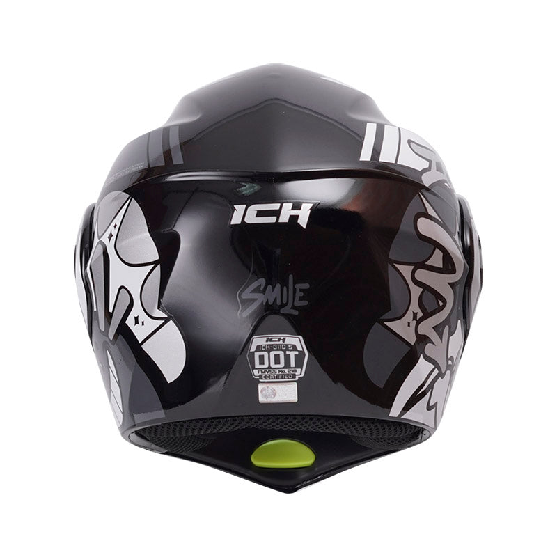 CASCO ICH ICH-3110S SMILE NEGRO GRIS