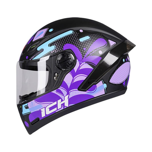 CASCO ICH ICH-501SP SUNFLOWER MATE NEGRO MORADO NEON