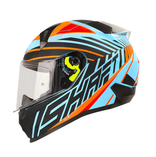 CASCO SHAFT SH-560 SHERP MATE AZUL NARANJA NEON