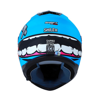 CASCO SHAFT SH-610DV PRO SMILEX MATE AZUL GRIS