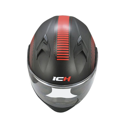 CASCO ICH ICH-3120DV FAST MATE NEGRO ROJO