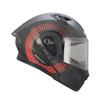 CASCO ICH ICH-3120DV FAST MATE NEGRO ROJO