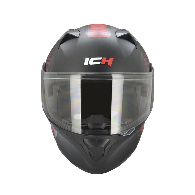 CASCO ICH ICH-3120DV FAST MATE NEGRO ROJO