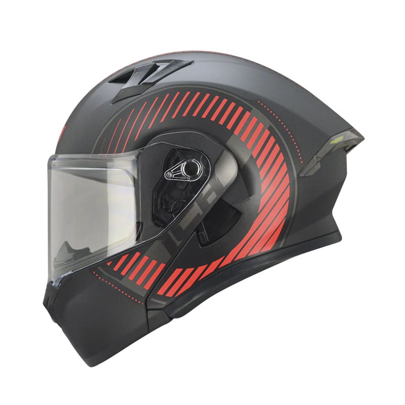 CASCO ICH ICH-3120DV FAST MATE NEGRO ROJO