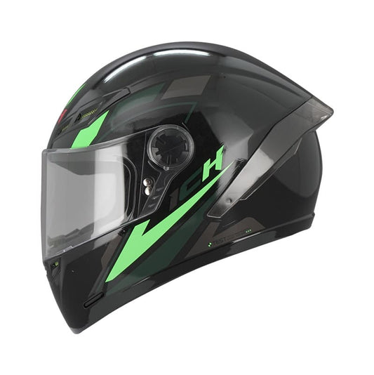 CASCO ICH ICH-501SP FURY NEGRO VERDE NEON