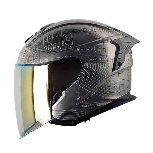 CASCO SHAFT SH-240DV PRO ARE WE ALONE CROMADO HUMO