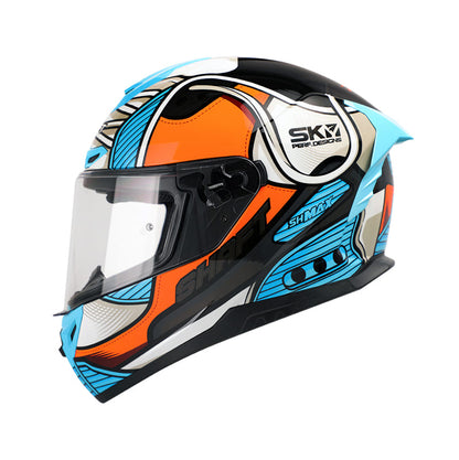 CASCO SHAFT SH-542GT SNEAKERHEA NEGRO AZUL