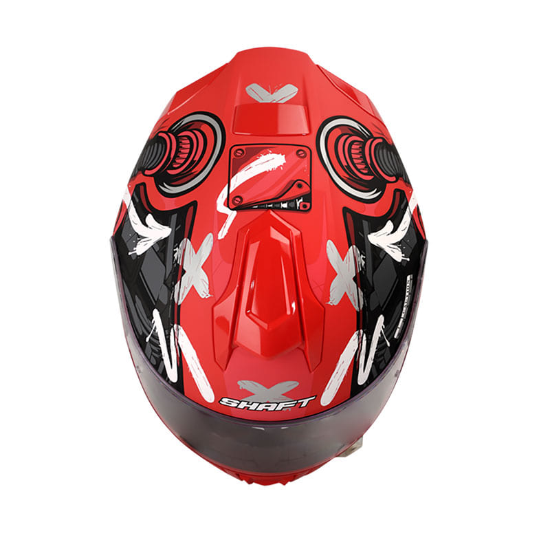 CASCO SHAFT SH-551 DEUS EX MACHINA MATE ROJO GR