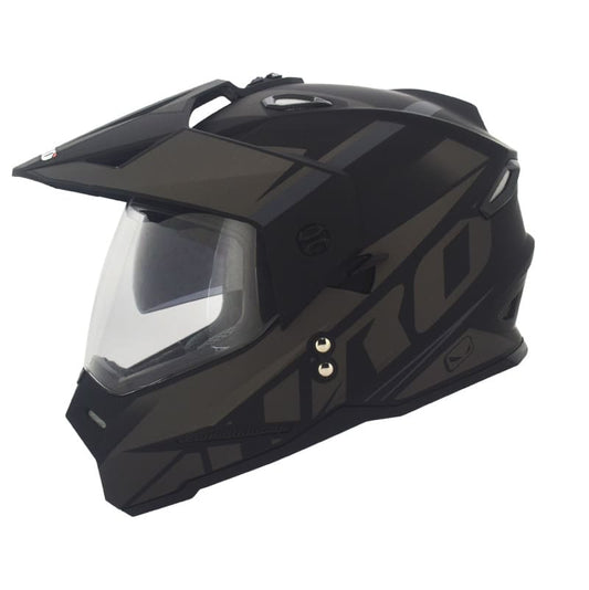 CASCO HRO HRO-MX330DV SIDE MATE NEGRO GRIS