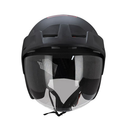 CASCO ICH ICH-101 STELARS MATE NEGRO ROJO