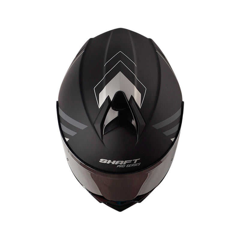 CASCO SHAFT SH-4000DV PRO MERLO MATE NEGRO PLATA