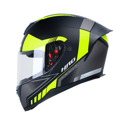 CASCO HRO HRO-511 HAVOC MATE NEGRO AMARILLO NEON