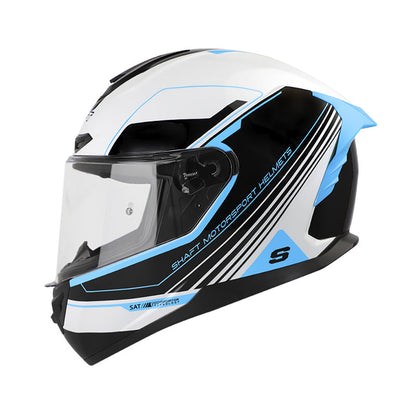 CASCO SHAFT SH-542GT APPEAR BLANCO AZUL