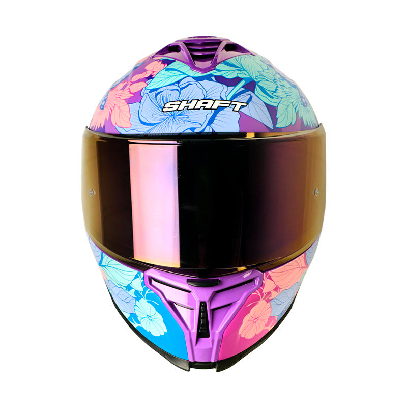 CASCO SHAFT SH-598GTR GYVERNY MORADO FUCSIA VISOR MORADO