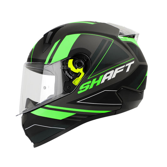 CASCO SHAFT SH-560 FLUSH MATE NEGRO VERDE NEON