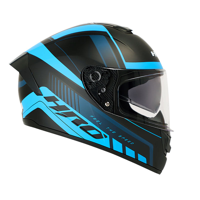 CASCO HRO HRO-518DV DUNE MATE NEGRO AZUL