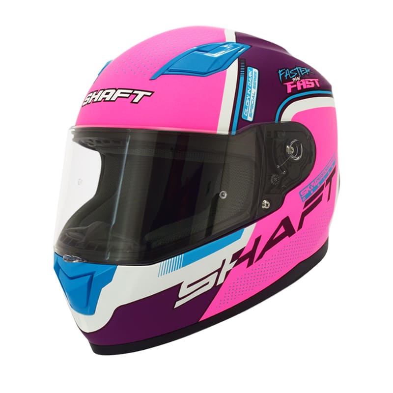 CASCO SHAFT SH-520 SECUENTIAL MATE MORADO NEON FUCSIA NEON