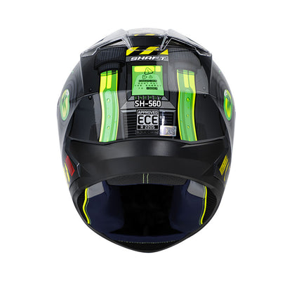 CASCO SHAFT SH-560 ENERGY GRIS VERDE NEON