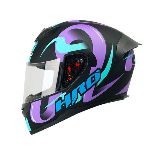 CASCO HRO HRO-511 FLOWING MATE NEGRO MORADO NEON