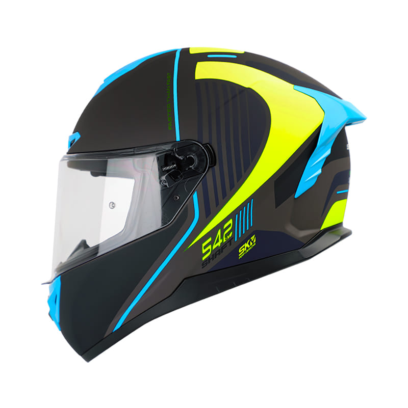 CASCO SHAFT SH-542GT PRODIGY MATE NEGRO AMARILLO NEON