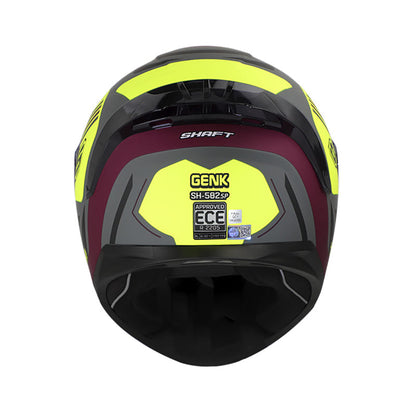 CASCO SHAFT SH-582SP GENK MATE GRIS AMARILLO NEON