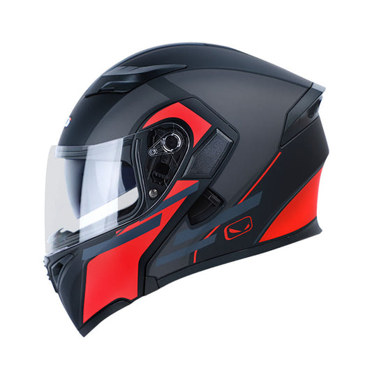 CASCO HRO HRO-3400DV INEFFABLE MATE NEGRO ROJO