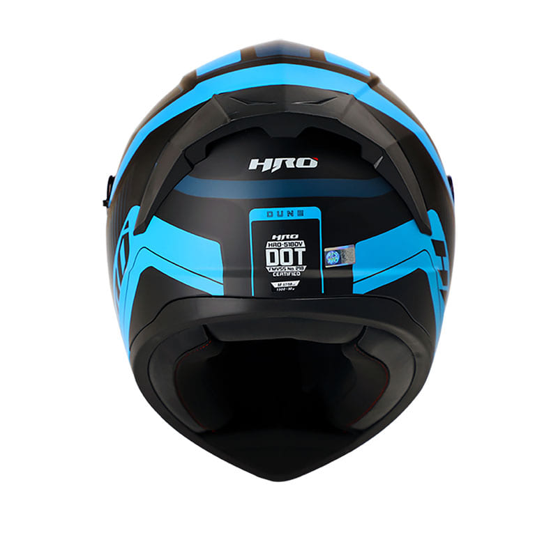 CASCO HRO HRO-518DV DUNE MATE NEGRO AZUL