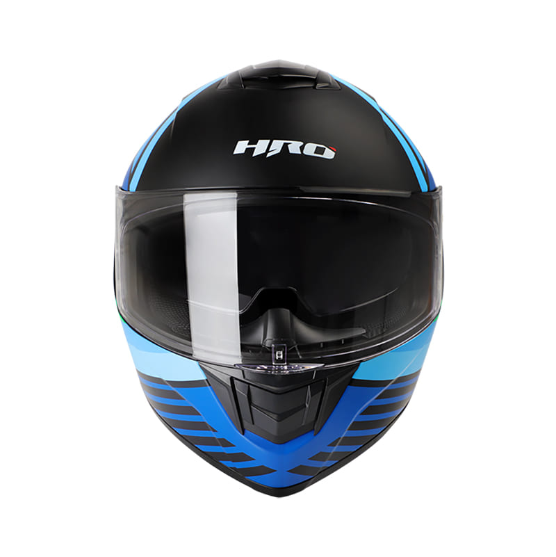 CASCO HRO HRO-518DV PHASE MATE NEGRO AZUL