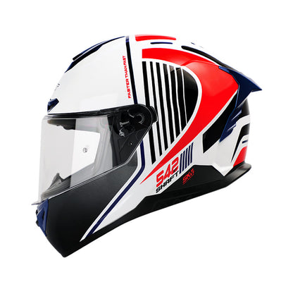 CASCO SHAFT SH-542GT PRODIGY BLANCO ROJO