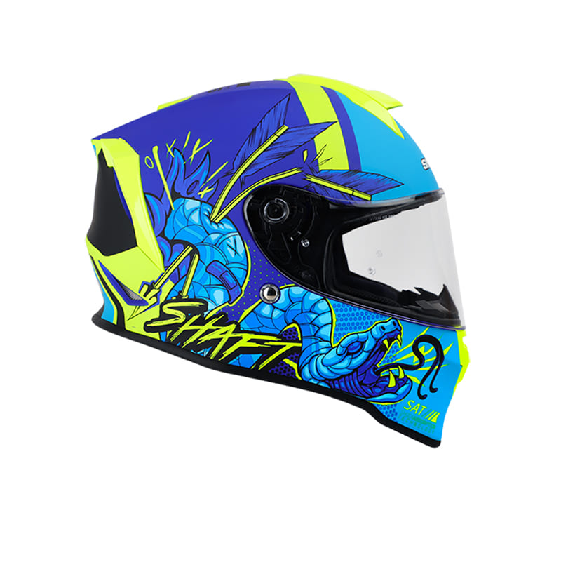 CASCO SHAFT SH-551 HUNTER MATE AZUL AZUL