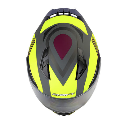 CASCO SHAFT SH-582SP GENK MATE GRIS AMARILLO NEON