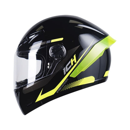 CASCO ICH-501SP MAGNO NEGRO AMARILLO NEON