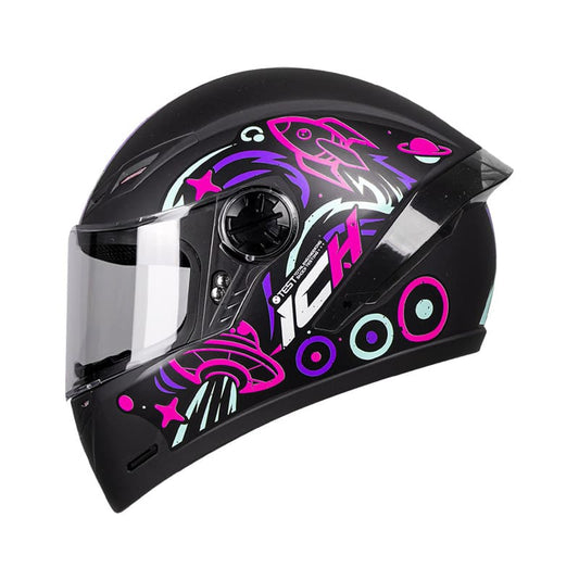 CASCO ICH ICH-501SP BEYOND MATE NEGRO FUCSIA NEON