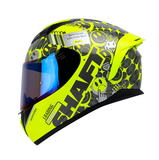 CASCO SHAFT SH-582SP NEW ERA GRIS AMARILLO NEON IRIDIUM