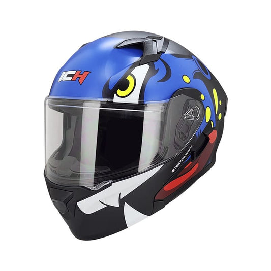 CASCO ICH ICH-3120DV MARTIAN MATE NEGRO AZUL