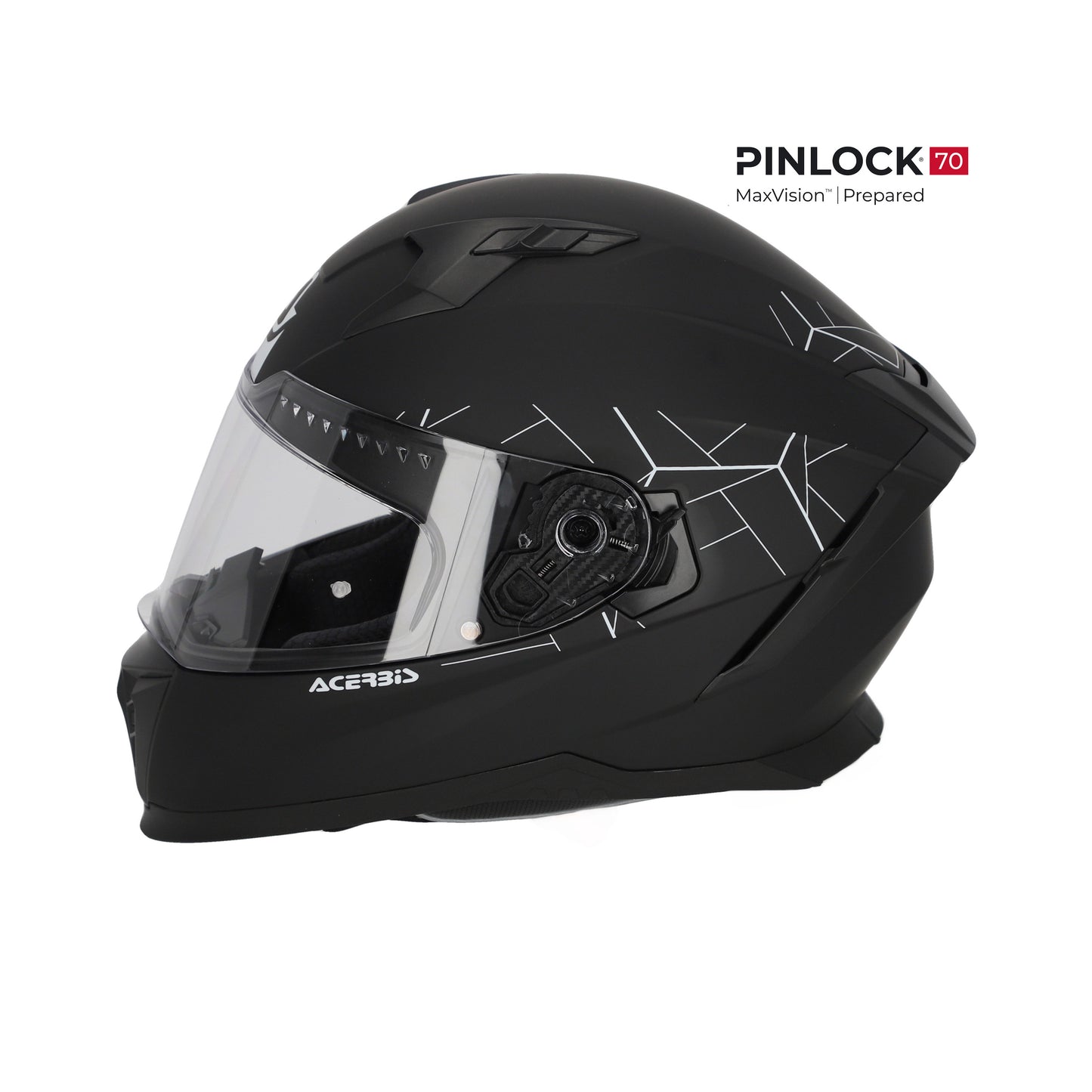 CASCO ACERBIS X-WAY SOLID NEGRO