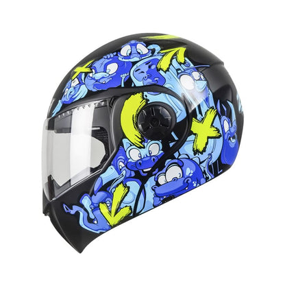 CASCO ICH ICH-3110S ZOO MATE NEGRO AZUL